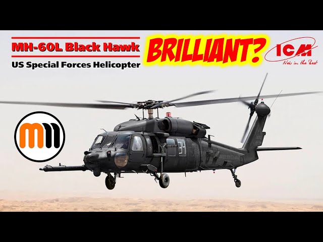 ICM 1/48 MH-60L Black Hawk US Special Forces Unboxing & Full Build