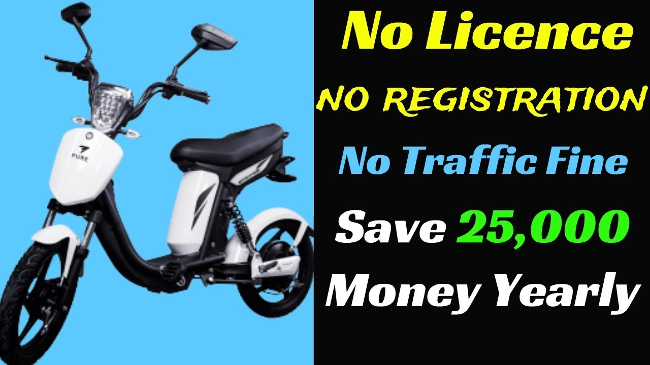 scooty licence age