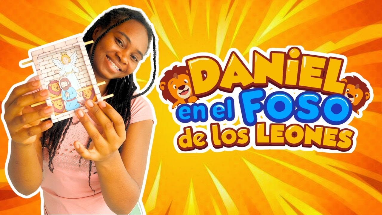 Daniel en el Foso de los Leones 🦁 | Manualidad Cristiana para Niños