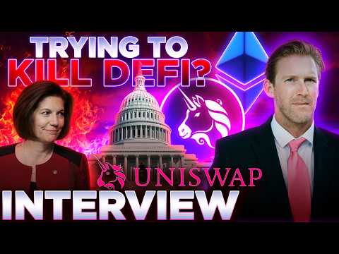 Video preview for Dirty Trick to KILL DeFi🔥Uniswap's Lawyer Exposes Bank Tactics🦄