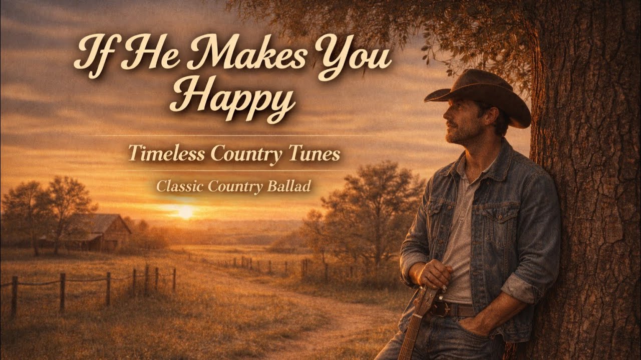 If He Makes You Happy - Timeless Country Tunes | Classic Country Ballad | Lyrics video 