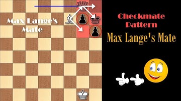 Checkmate Pattern YOU MUST KNOW: Max Lange