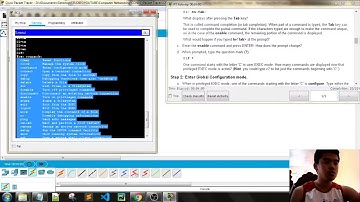 CCNA1 PKT | 2.1.4.6 Packet Tracer - Navigating the IOS