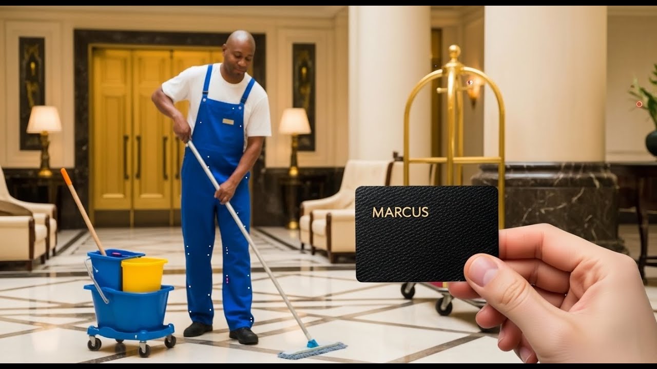 You Can't Afford This — Hotel Manager Mocked the Janitor, Then He Pulled Out His BLACK CARD