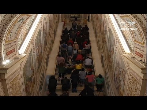 homilia na jutro Em Roma, Escada Santa é reaberta depois de 300 anos