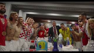 Croatia team celebrate together 🥉 | Self Record #fifaworldcup2022 Qatar