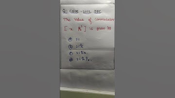 Quantum Chemistry| Question | CSIR DEC 2012 |  in tamil | Commutator  | CSIR - UGC-NET EXAMINATION |