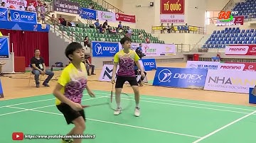 Bế mạc Giải cầu lông các cây vợt thiếu niên, trẻ xuất sắc quốc gia năm 2022 tranh cup DONEX