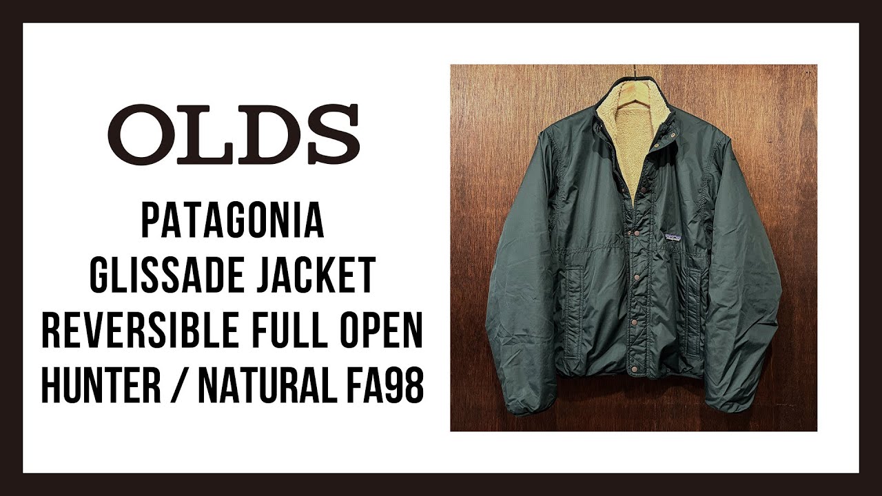 Patagonia Glissade Jacket Reversible Hunter / Natural FA98