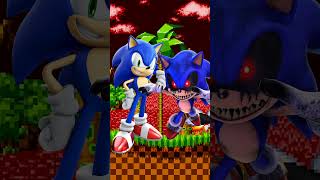 Sonic Vs Sonic Exe  (All Forms) Battle Edit 🔥 #Shorts #Sonic #Evolution #Edit #Fyp