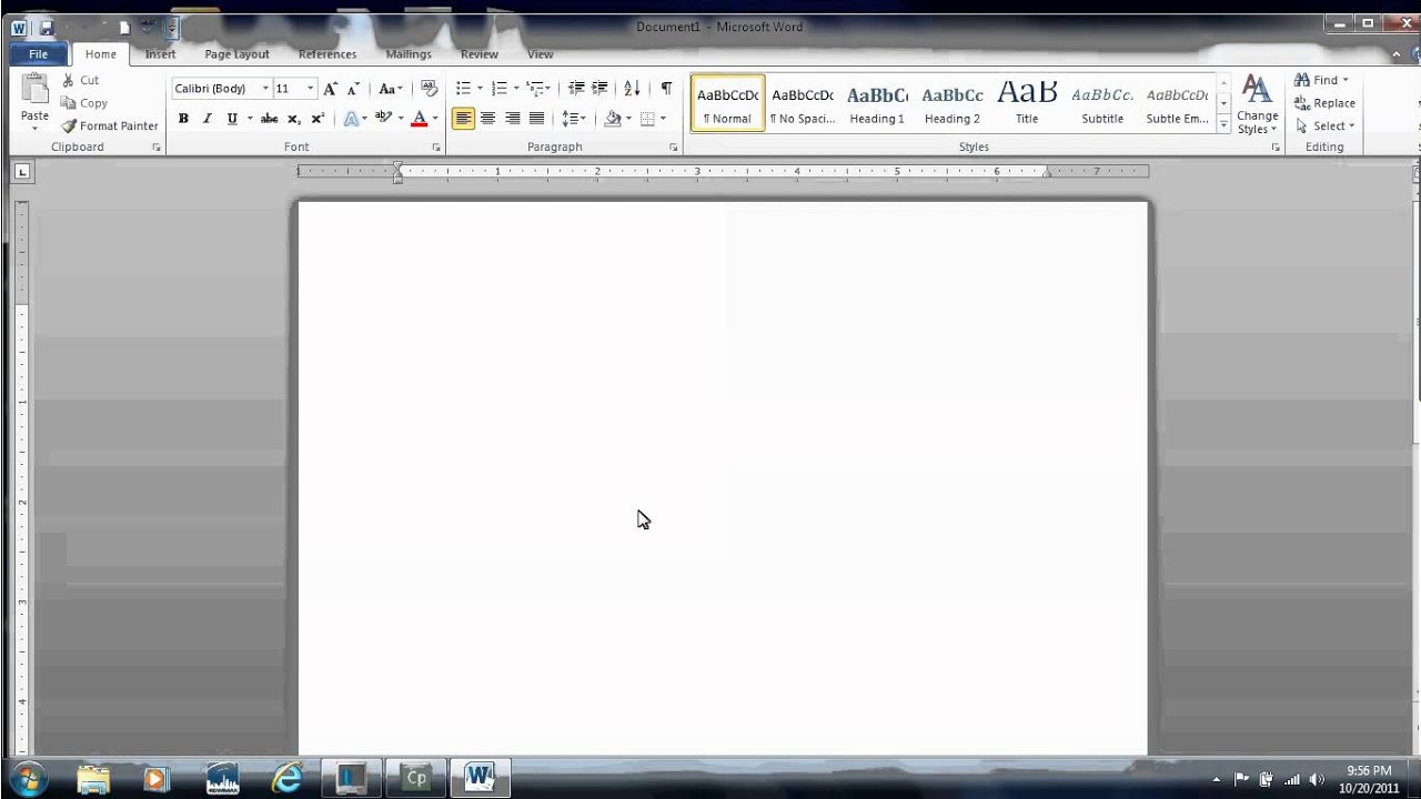 Difference between MS Office 2003 and MS Office 2010 - YouTube