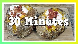 How To Make Baked Potatoes Fast