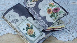 Two Full Journals Made From ONE Digital Kit | Sunflower Traveler's Notebooks