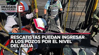 Angustioso rescate de mineros atrapados en Sabinas, Coahuila