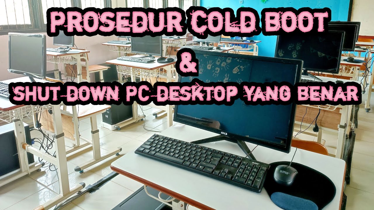 cara on off komputer dengan benar - YouTube