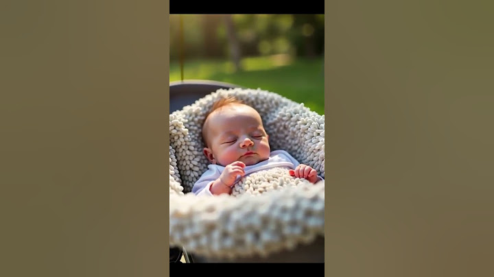 His First Word Was 'Daddy' — While Sleeping in the Stroller 🥹❤️