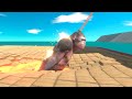 Harpoon Saves from Lava Trap - Animal Revolt Battle Simulator
