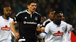 Çaykur Rizespor Beşiktaş maçı 1-2 Maçtan Görüntüler ve Puan Durumu Süper Lig Maçı