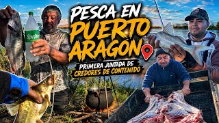 TERRIBLE PESCA Y JUNTADA EN PUERTO ARAGÓN 📍 (SANTA FE) 