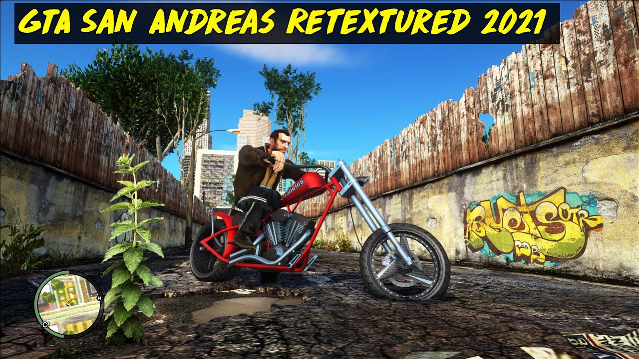 Grand Theft Auto San Andreas Retextured 2021 Gta San Andreas 2021