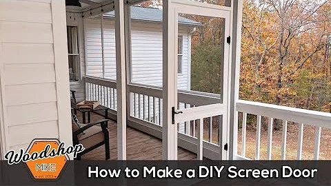 How to Make a DIY Screen Door