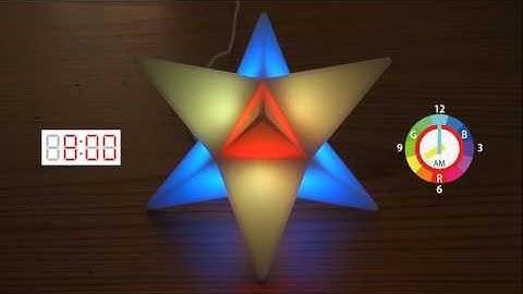 24 hours of the Light Clock