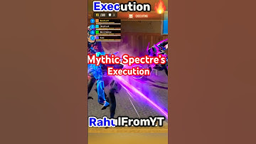 Mythic Spectre with new Mythic Execution 🔥😍 - CODM #callofduty #codm #shorts #spectre #new #fun