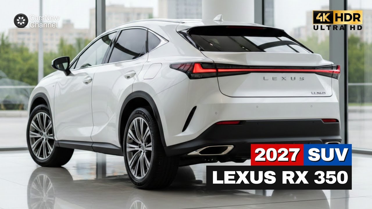 Next Generation 2027 Lexus RX 350 Is HERE - And It’s Turning Heads ...