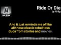 #ailig #podcast Let's talk about: RIDE OR DIE - The Lyrics