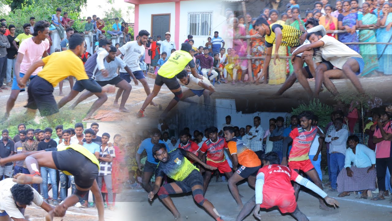 Kabaddi Competition | Cherlapalem Gramotsavam 2024 | Dreamers