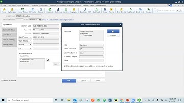 QuickBooks Desktop - Vendors Class 1 (Add, edit, Delete Vendors)