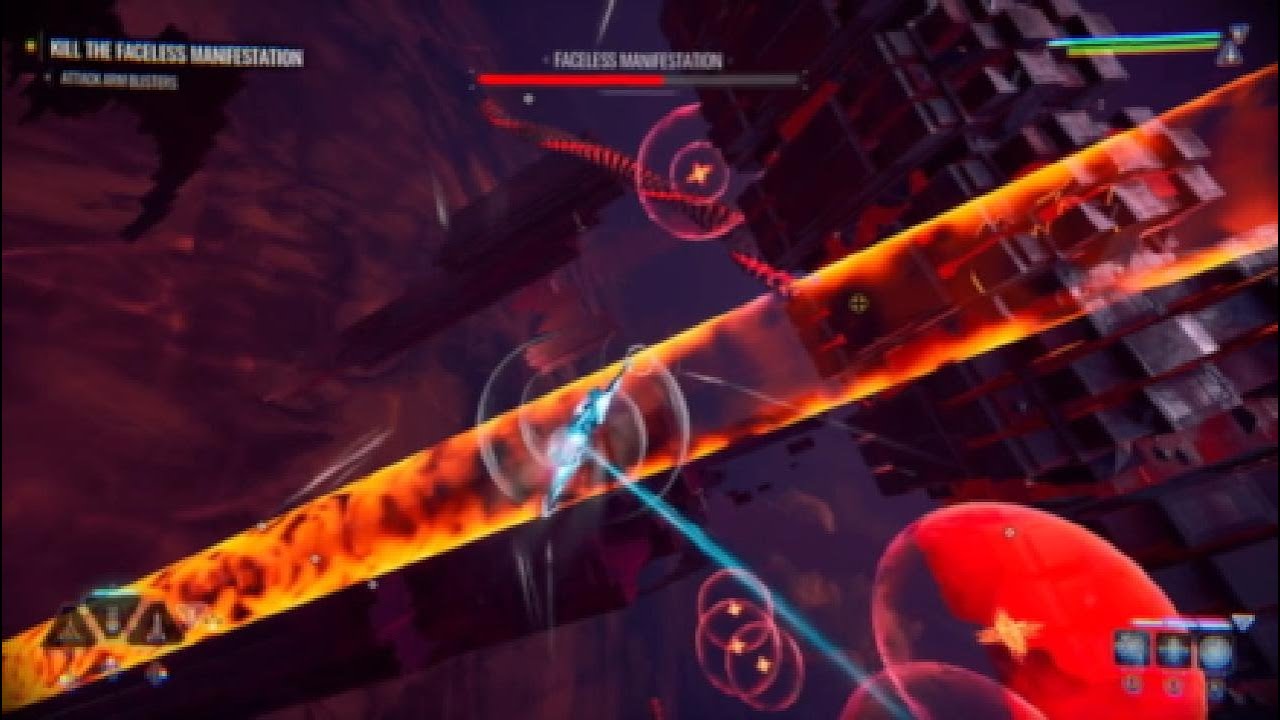 Chorus (PS5) Faceless Manifestation Boss Fight + 'The Crimson Dread