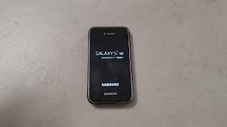 Samsung Galaxy S 4g tmobile  Startupshutdown