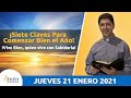 Padre Carlos Yepes Reflexión Jueves 21 De Enero De 2021. Siete Claves Para Comenzar Bien El Año
