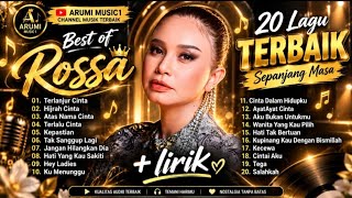 Download lagu BEST OF ROSSA SEPANJANG MASA ❤️ 20 LAGU TERBAIK & TERPOPULER | Lagu Nostalgia populer 