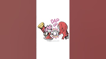 Knuckles and Amy are like brother and sister