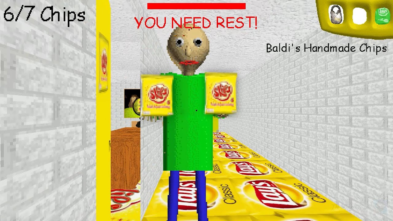 Everyone Likes Chips! [Baldi's Basics Mod] - YouTube