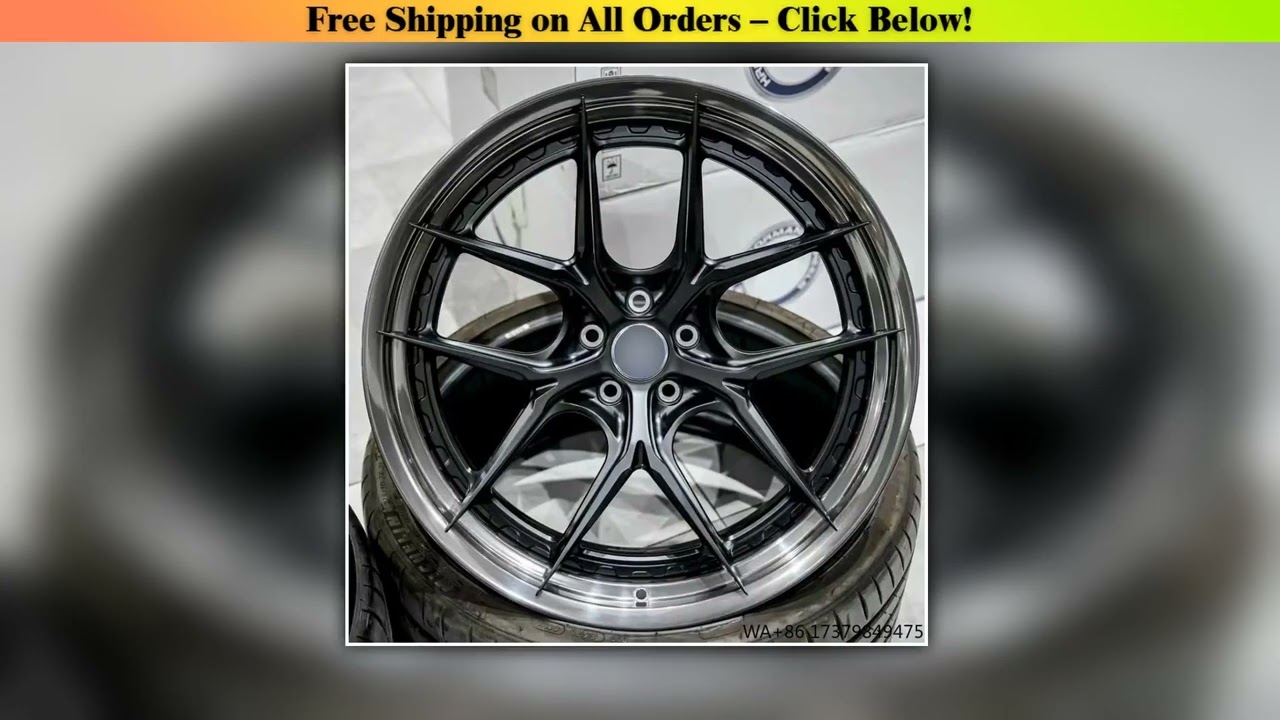Popular High Quality Customize 2 Piece Wheels 18-22 Inch Racing Car Wheels 5x112