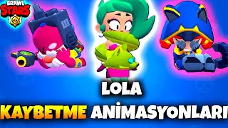 Lola Ve Yeni̇ Kostümleri̇n Kaybetme Ani̇masyonlari - Brawl Stars
