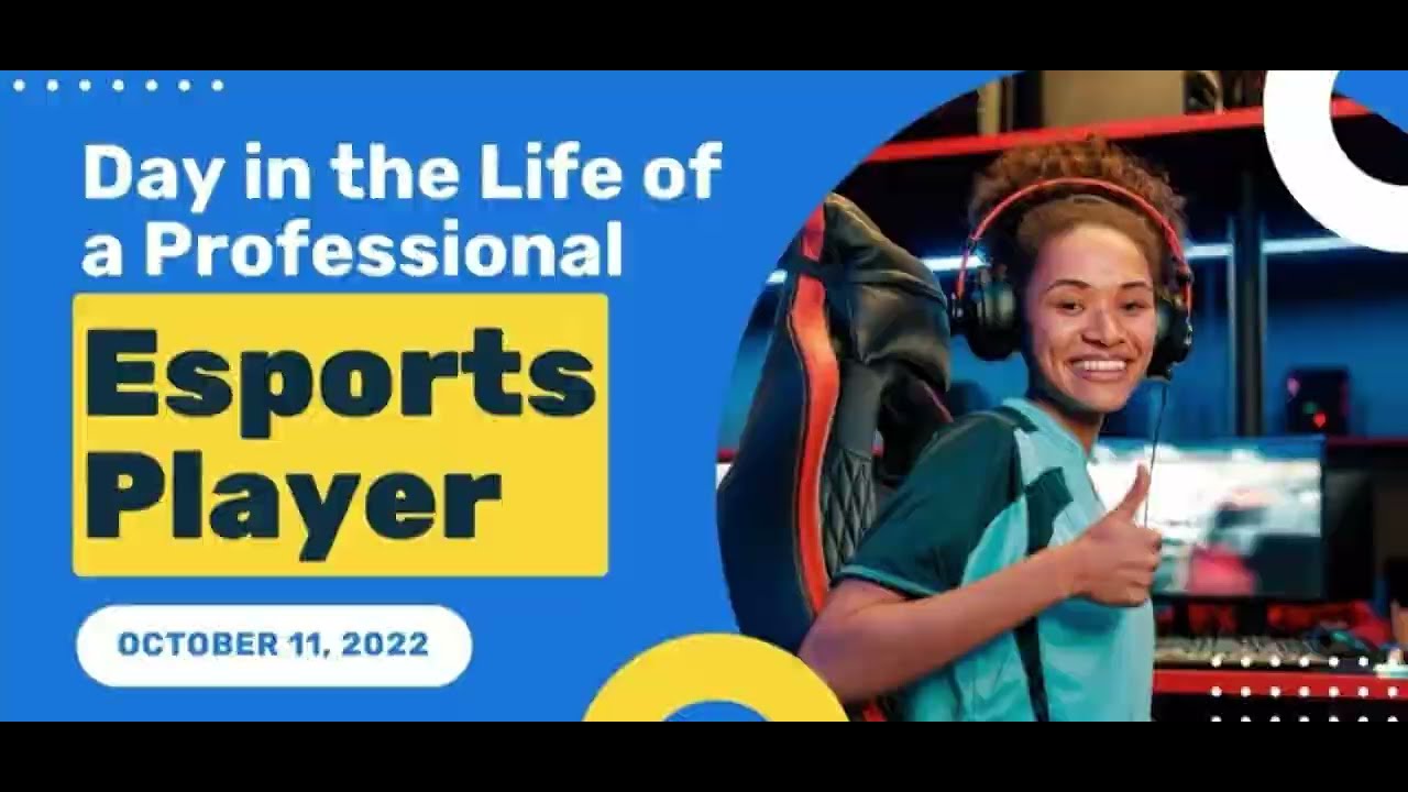 Day in the professional esports life of a professional esports player ...