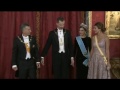 SS.MM. los Reyes, con el presidente de Argentina, Mauricio Macri, y su esposa, Juliana Awada