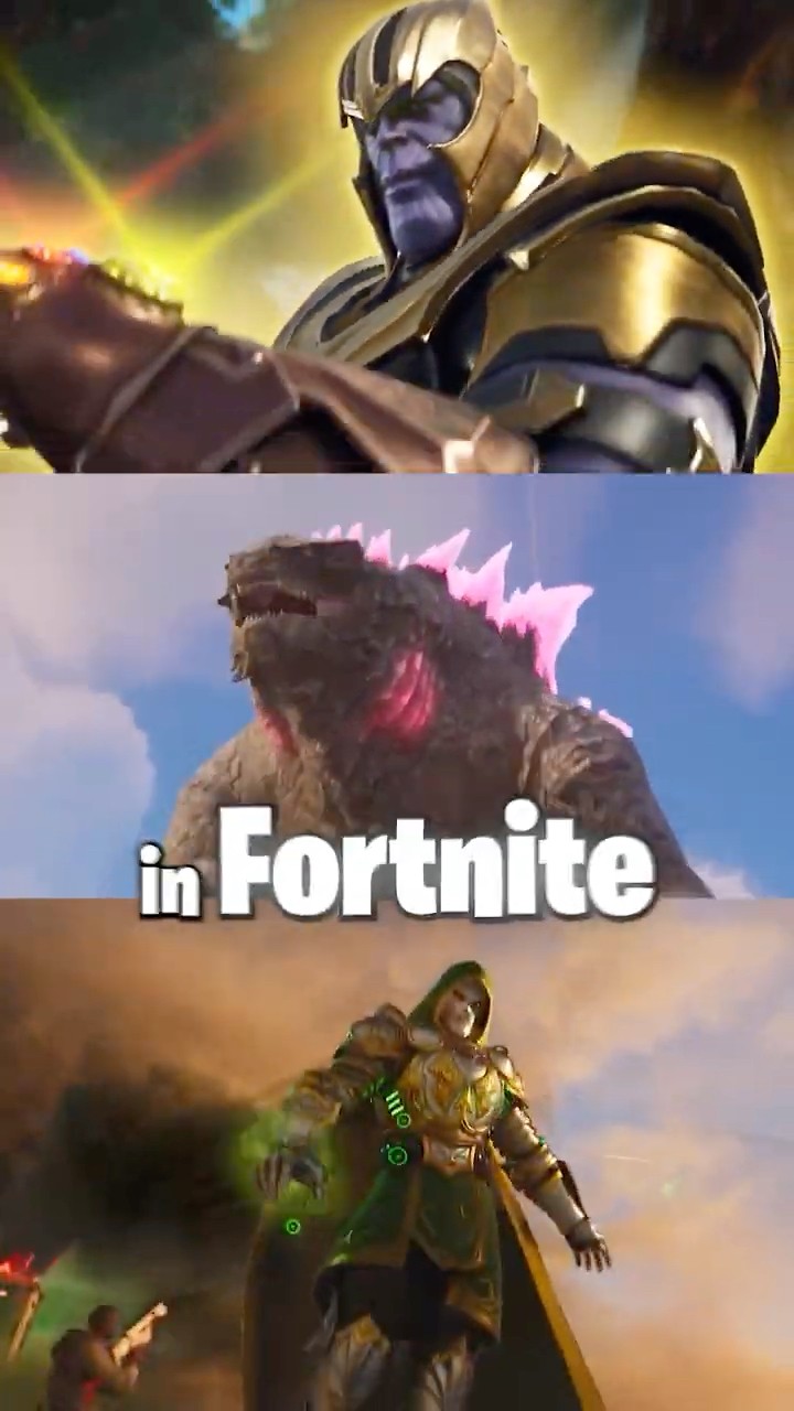 Thanos vs Doom vs Godzilla - Who WINS? ?
