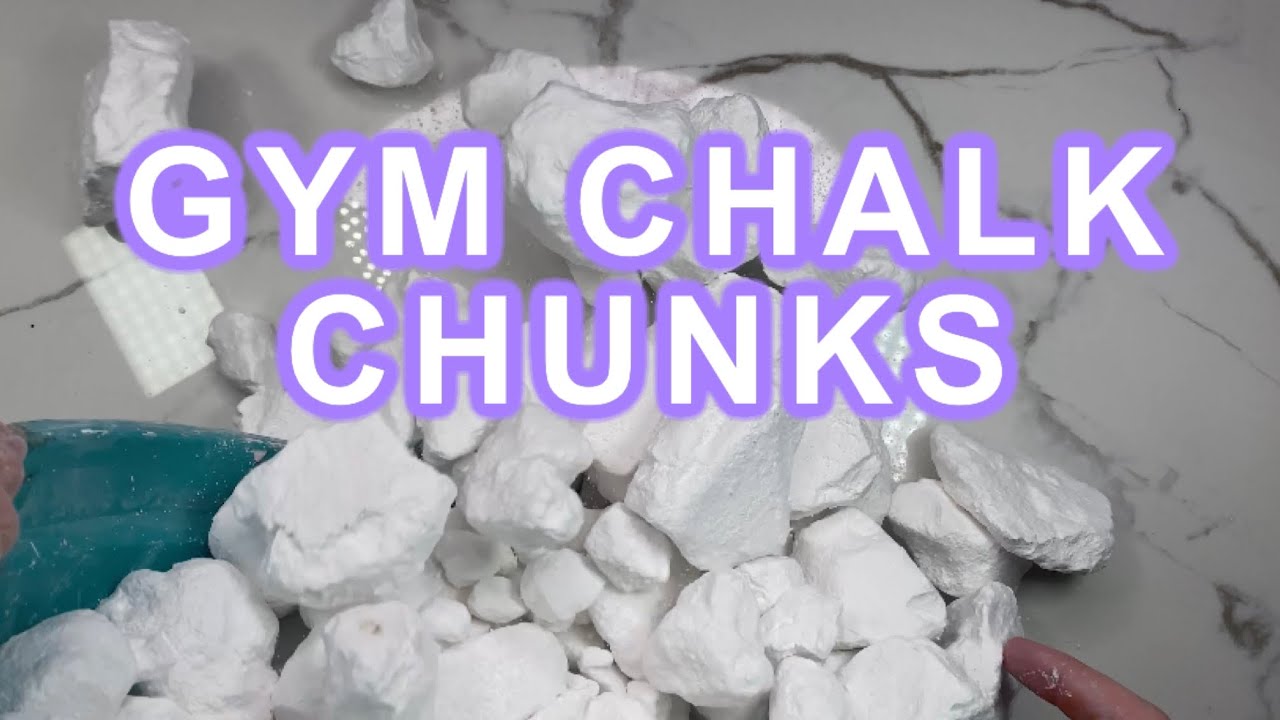 CHUNKS OF GYM CHALK YouTube