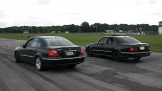 Mercedes E55 AMG vs. Mercedes E500 Ultimate Street 2
