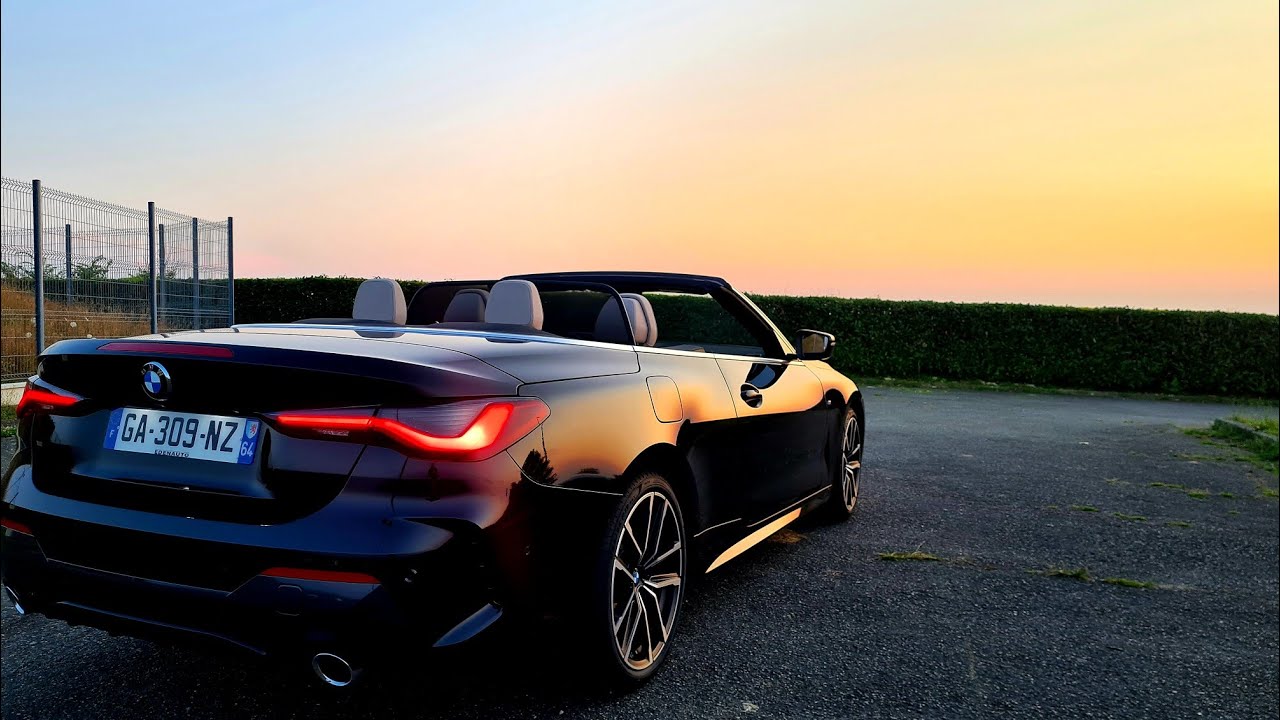 Essai Bmw Série 4 Cabriolet 2021 420i - YouTube