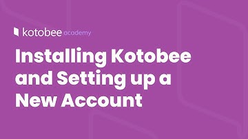 Installing Kotobee and Setting up a New Account | Kotobee Academy