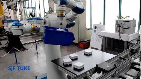 First simple pick&place from random positions with Motoman SDA10F