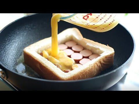 식빵요리 이렇게 드세요 ! 진짜 맛있는 5가지 식빵 레시피 그리고 구독자 이벤트