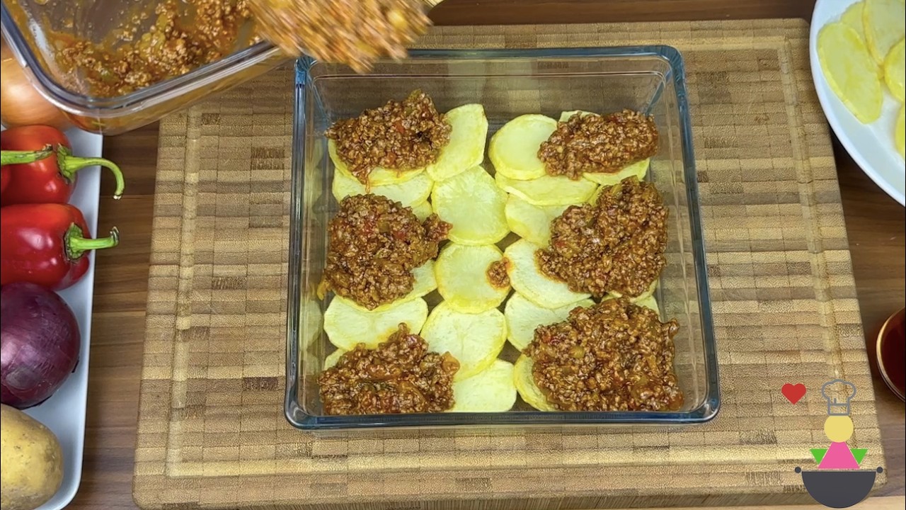 Patates Oturtma tarifi ! Fırında Kıymalı Patates Tarifi | Pratik ve Lezzetli Yemek!