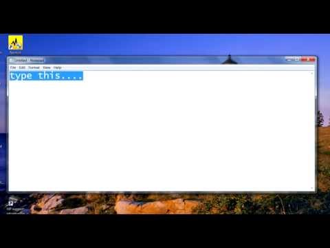 Cara Membuat File Spamming Virus